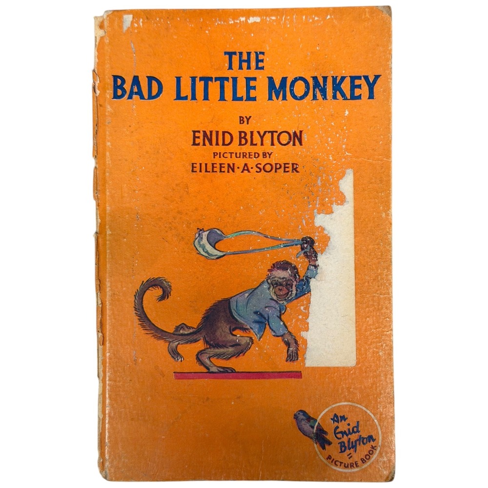 Enid Blyton The Bad Little‎ Monkey Vintage Childrens Book Eileen Soper Fair